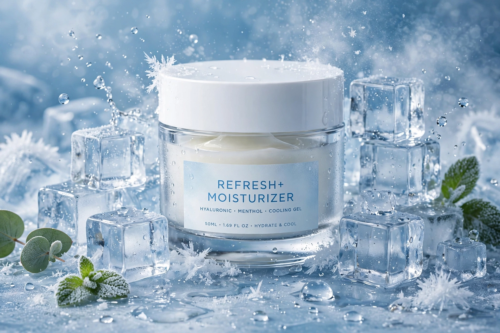 Cosmetics with Ice