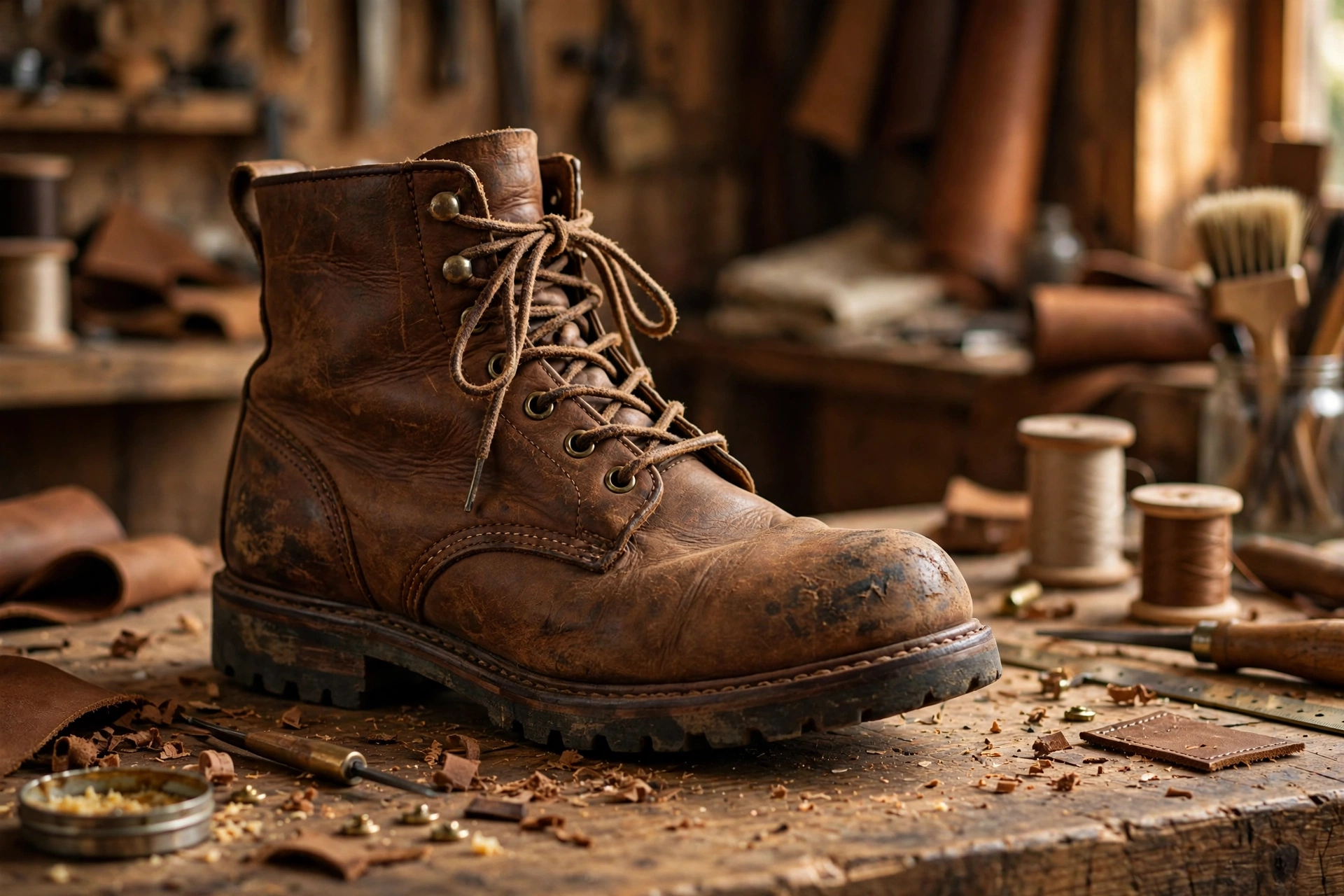 Leather Boot Craft