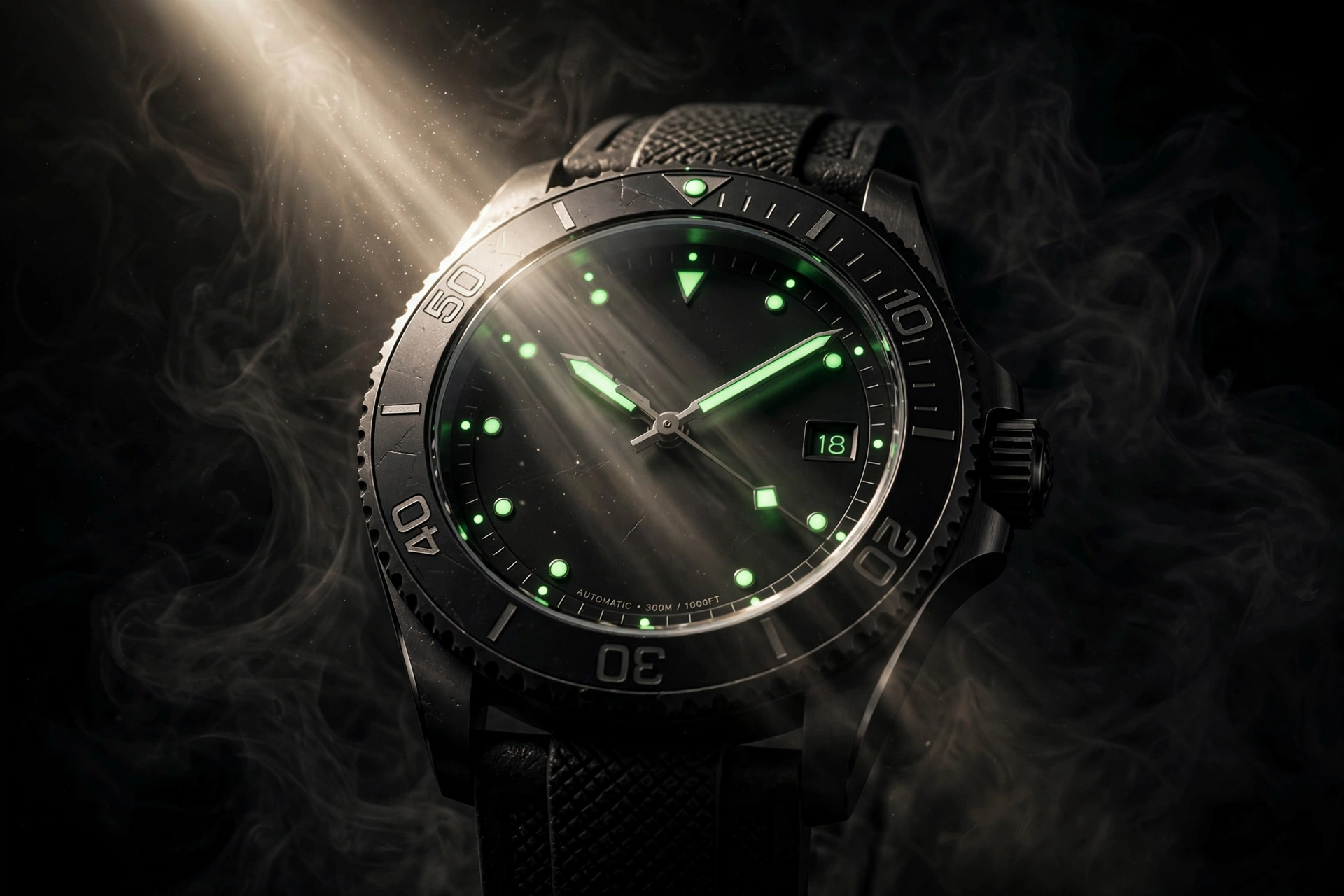 Dark Moody Watch