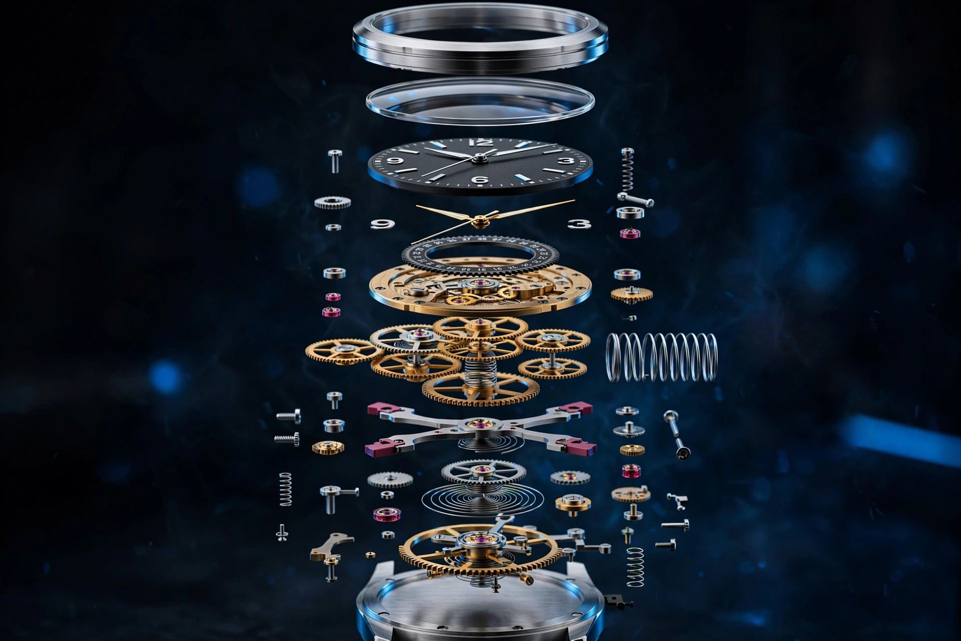 Watch Exploded View